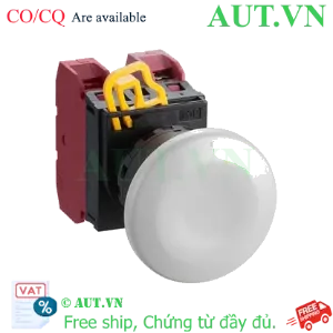 Ảnh của Nút nhấn nhả không đèn IDEC YW1B-M4E02W D22 2NC (Trắng)