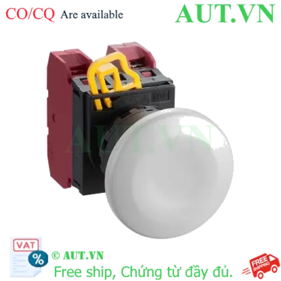 Ảnh của Nút nhấn nhả không đèn IDEC YW1B-M4E02W D22 2NC (Trắng)