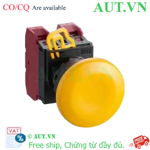 Ảnh của Nút nhấn nhả không đèn IDEC YW1B-M4E02Y D22 2NC (Vàng)