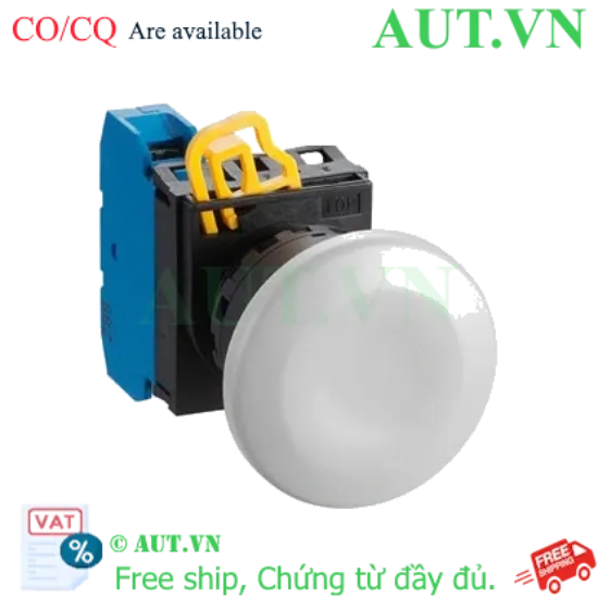 Ảnh của Nút nhấn nhả không đèn IDEC YW1B-M4E10W D22 1NO (Trắng)