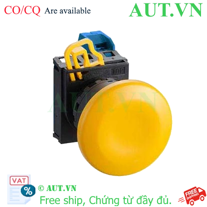Ảnh của Nút nhấn nhả không đèn IDEC YW1B-M4E10Y D22 1NO (Vàng)