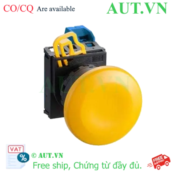Ảnh của Nút nhấn nhả không đèn IDEC YW1B-M4E10Y D22 1NO (Vàng)