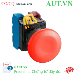 Ảnh của Nút nhấn nhả không đèn IDEC YW1B-M4E11R D22 1NO+1NC (Đỏ)
