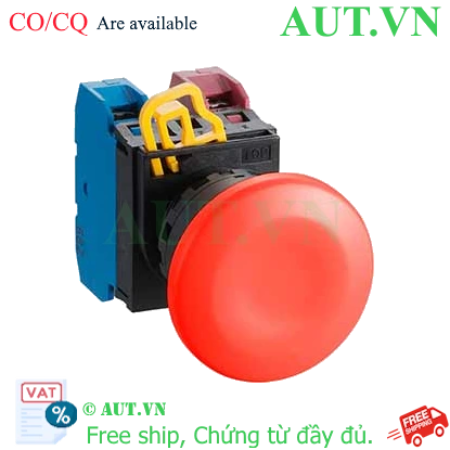 Ảnh của Nút nhấn nhả không đèn IDEC YW1B-M4E11R D22 1NO+1NC (Đỏ)