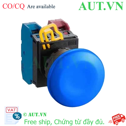 Ảnh của Nút nhấn nhả không đèn IDEC YW1B-M4E11S D22 1NO+1NC (Xanh)