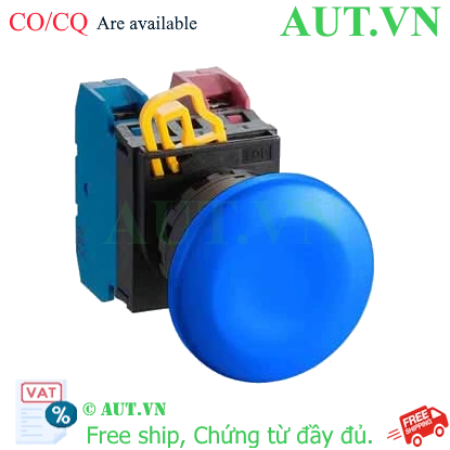 Ảnh của Nút nhấn nhả không đèn IDEC YW1B-M4E11S D22 1NO+1NC (Xanh)