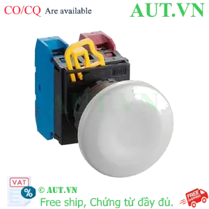 Ảnh của Nút nhấn nhả không đèn IDEC YW1B-M4E11W D22 1NO+1NC (Trắng)
