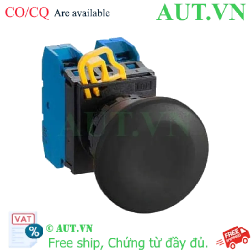 Ảnh của Nút nhấn nhả không đèn IDEC YW1B-M4E20B D22 2NO (Đen)