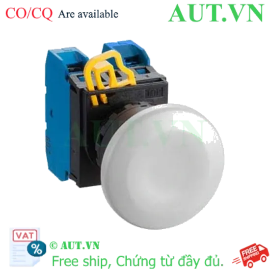 Ảnh của Nút nhấn nhả không đèn IDEC YW1B-M4E20W D22 2NO (Trắng)