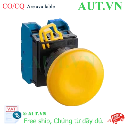 Ảnh của Nút nhấn nhả không đèn IDEC YW1B-M4E20Y D22 2NO (Vàng)