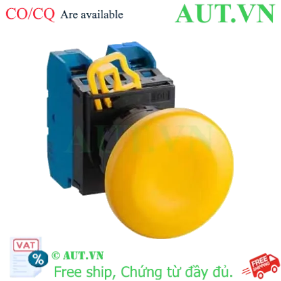 Ảnh của Nút nhấn nhả không đèn IDEC YW1B-M4E20Y D22 2NO (Vàng)