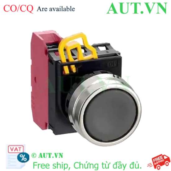 Ảnh của Nút nhấn nhả không đèn IDEC YW4B-M1E01B D22 1NC (Đen)