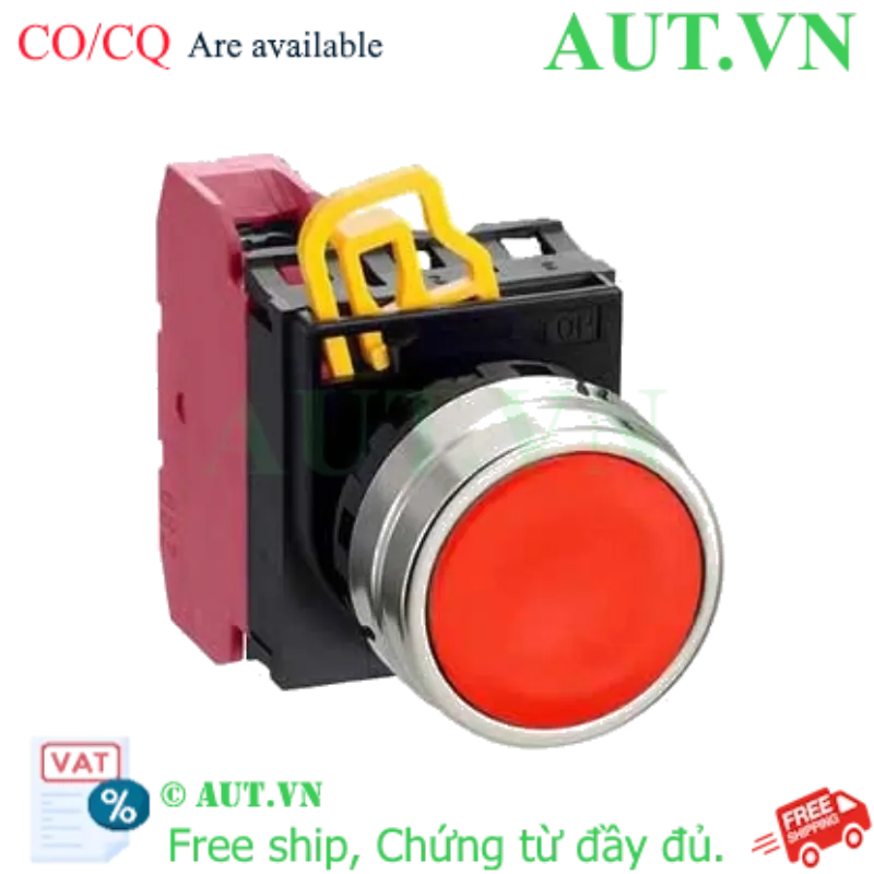 Ảnh của Nút nhấn nhả không đèn IDEC YW4B-M1E01R D22 1NC (Đỏ)