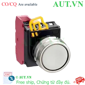 Ảnh của Nút nhấn nhả không đèn IDEC YW4B-M1E01W D22 1NC (Trắng)