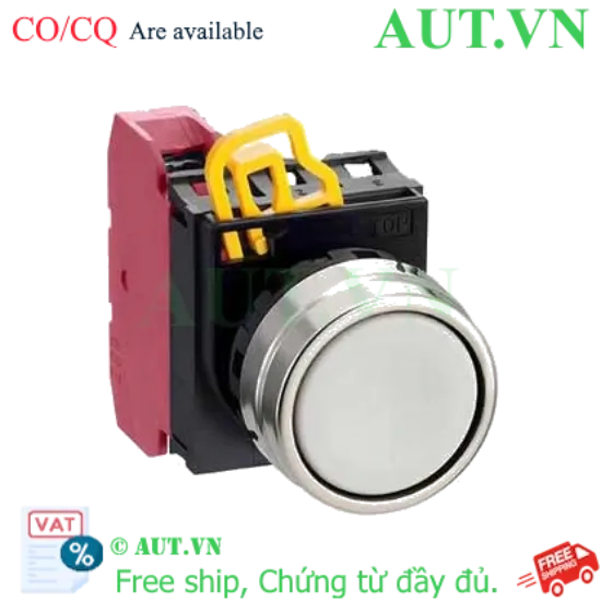 Ảnh của Nút nhấn nhả không đèn IDEC YW4B-M1E01W D22 1NC (Trắng)