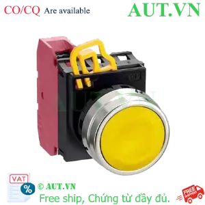 Ảnh của Nút nhấn nhả không đèn IDEC YW4B-M1E01Y D22 1NC (Vàng)