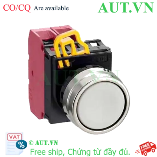 Ảnh của Nút nhấn nhả không đèn IDEC YW4B-M1E02W D22 2NC (Trắng)