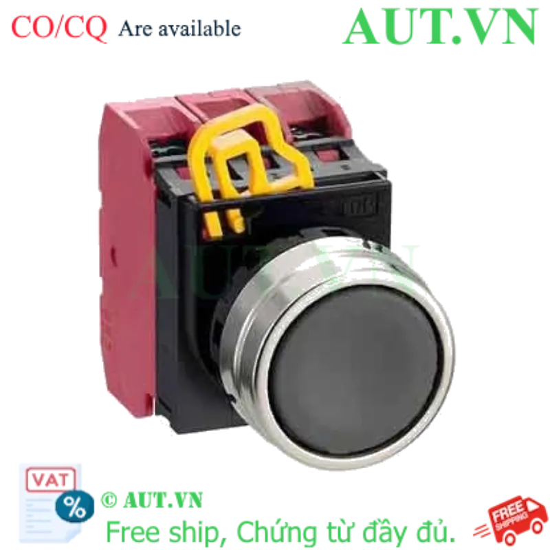 Ảnh của Nút nhấn nhả không đèn IDEC YW4B-M1E03B D22 3NC (Đen)