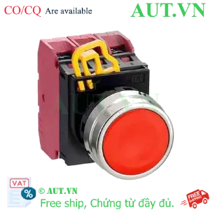 Ảnh của Nút nhấn nhả không đèn IDEC YW4B-M1E03R D22 3NC (Đỏ)