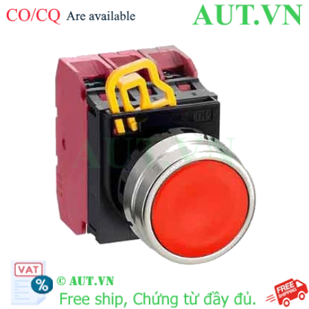 Ảnh của Nút nhấn nhả không đèn IDEC YW4B-M1E03R D22 3NC (Đỏ)