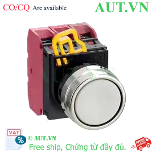 Ảnh của Nút nhấn nhả không đèn IDEC YW4B-M1E03W D22 3NC (Trắng)