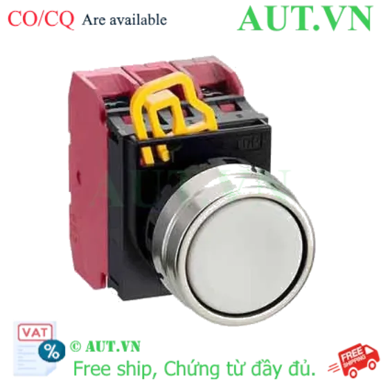 Ảnh của Nút nhấn nhả không đèn IDEC YW4B-M1E03W D22 3NC (Trắng)