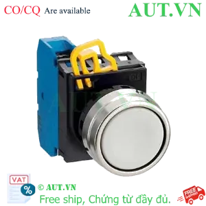 Ảnh của Nút nhấn nhả không đèn IDEC YW4B-M1E10W D22 1NO (Trắng)