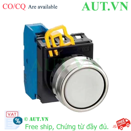 Ảnh của Nút nhấn nhả không đèn IDEC YW4B-M1E10W D22 1NO (Trắng)