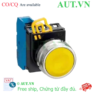 Ảnh của Nút nhấn nhả không đèn IDEC YW4B-M1E10Y D22 1NO (Vàng)