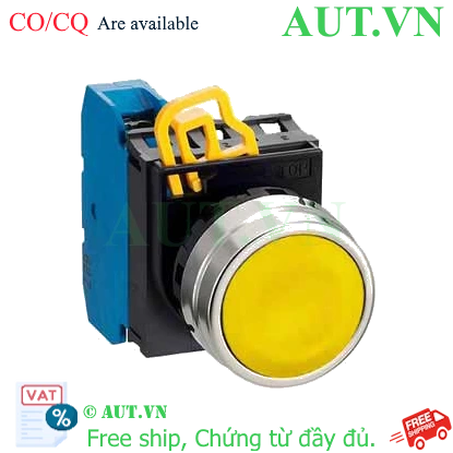 Ảnh của Nút nhấn nhả không đèn IDEC YW4B-M1E10Y D22 1NO (Vàng)