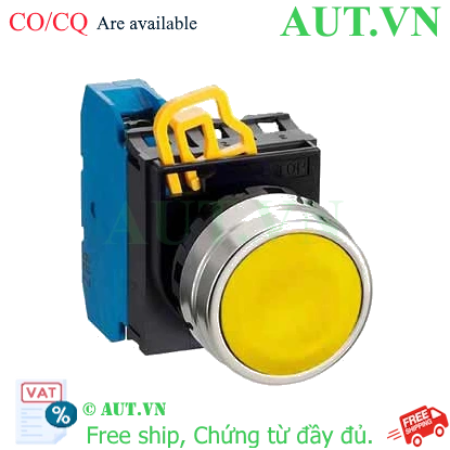 Ảnh của Nút nhấn nhả không đèn IDEC YW4B-M1E10Y D22 1NO (Vàng)