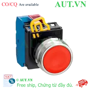 Ảnh của Nút nhấn nhả không đèn IDEC YW4B-M1E11R D22 1NO+1NC (Đỏ)