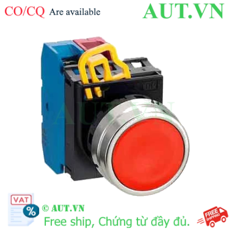 Ảnh của Nút nhấn nhả không đèn IDEC YW4B-M1E11R D22 1NO+1NC (Đỏ)
