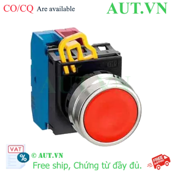 Ảnh của Nút nhấn nhả không đèn IDEC YW4B-M1E11R D22 1NO+1NC (Đỏ)