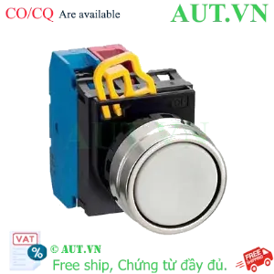 Ảnh của Nút nhấn nhả không đèn IDEC YW4B-M1E11W D22 1NO+1NC (Trắng)
