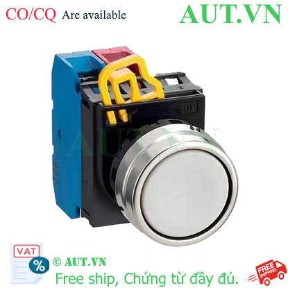 Ảnh của Nút nhấn nhả không đèn IDEC YW4B-M1E11W D22 1NO+1NC (Trắng)