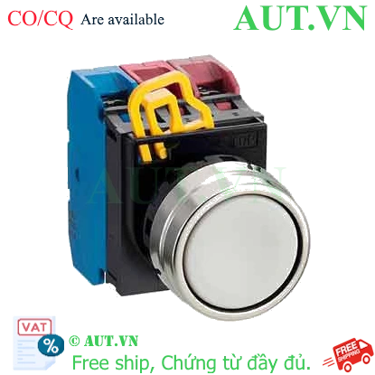 Ảnh của Nút nhấn nhả không đèn IDEC YW4B-M1E12W D22 1NO+2NC (Trắng)