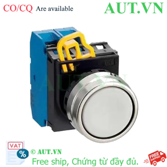 Ảnh của Nút nhấn nhả không đèn IDEC YW4B-M1E20W D22 2NO (Trắng)