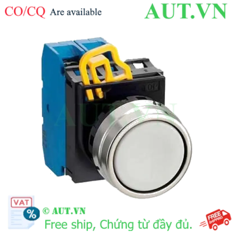 Ảnh của Nút nhấn nhả không đèn IDEC YW4B-M1E20W D22 2NO (Trắng)
