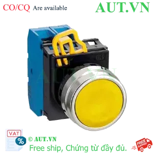 Ảnh của Nút nhấn nhả không đèn IDEC YW4B-M1E20Y D22 2NO (Vàng)