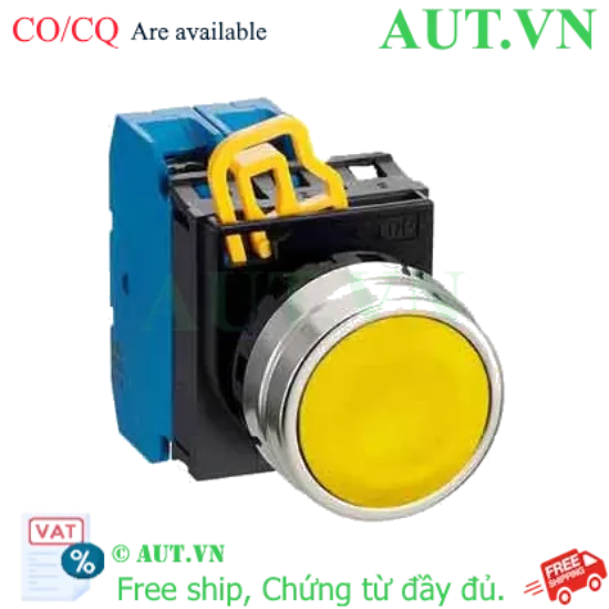 Ảnh của Nút nhấn nhả không đèn IDEC YW4B-M1E20Y D22 2NO (Vàng)