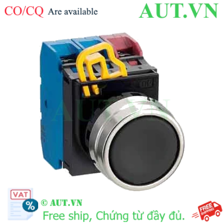 Ảnh của Nút nhấn nhả không đèn IDEC YW4B-M1E21B D22 2NO+1NC (Đen)