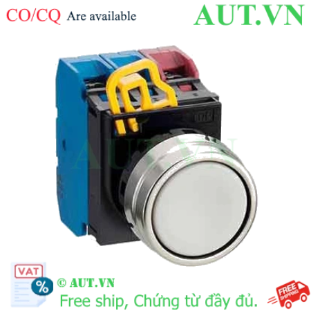 Ảnh của Nút nhấn nhả không đèn IDEC YW4B-M1E21W D22 2NO+1NC (Trắng)