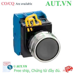 Ảnh của Nút nhấn nhả không đèn IDEC YW4B-M1E30B D22 3NO (Đen)