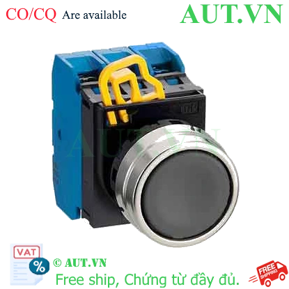 Ảnh của Nút nhấn nhả không đèn IDEC YW4B-M1E30B D22 3NO (Đen)