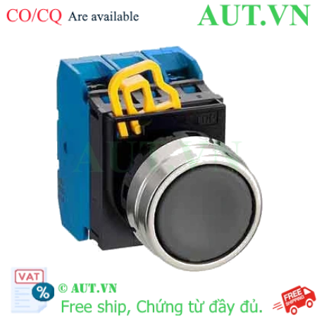 Ảnh của Nút nhấn nhả không đèn IDEC YW4B-M1E30B D22 3NO (Đen)