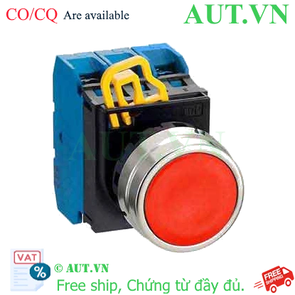 Ảnh của Nút nhấn nhả không đèn IDEC YW4B-M1E30R D22 3NO (Đỏ)