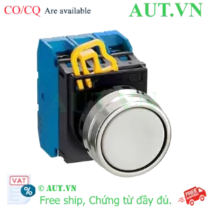Ảnh của Nút nhấn nhả không đèn IDEC YW4B-M1E30W D22 3NO (Trắng)