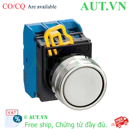 Ảnh của Nút nhấn nhả không đèn IDEC YW4B-M1E30W D22 3NO (Trắng)