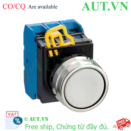 Ảnh của Nút nhấn nhả không đèn IDEC YW4B-M1E30W D22 3NO (Trắng)